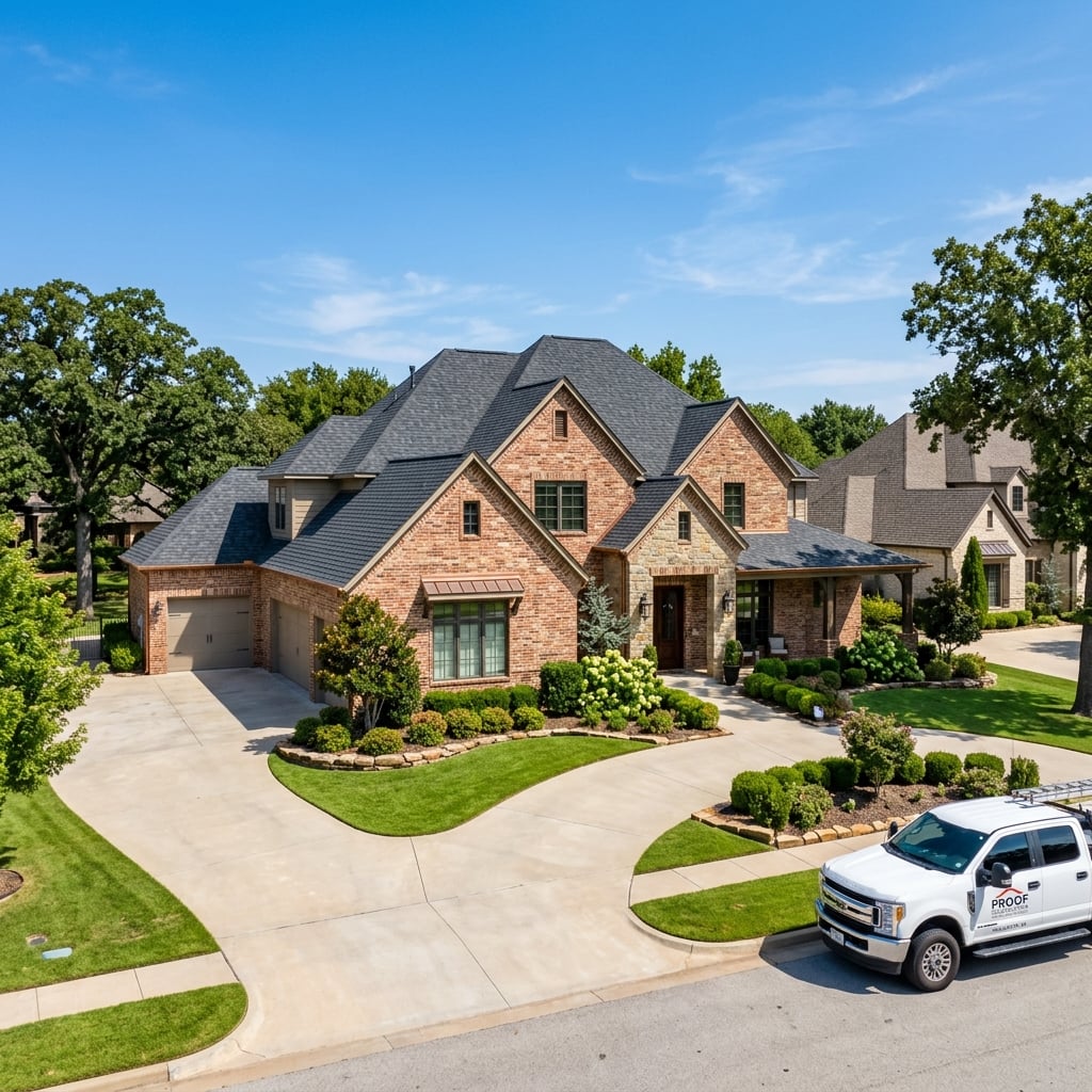 Premium Roofing Services in McAlester Oklahoma by Proof Construction