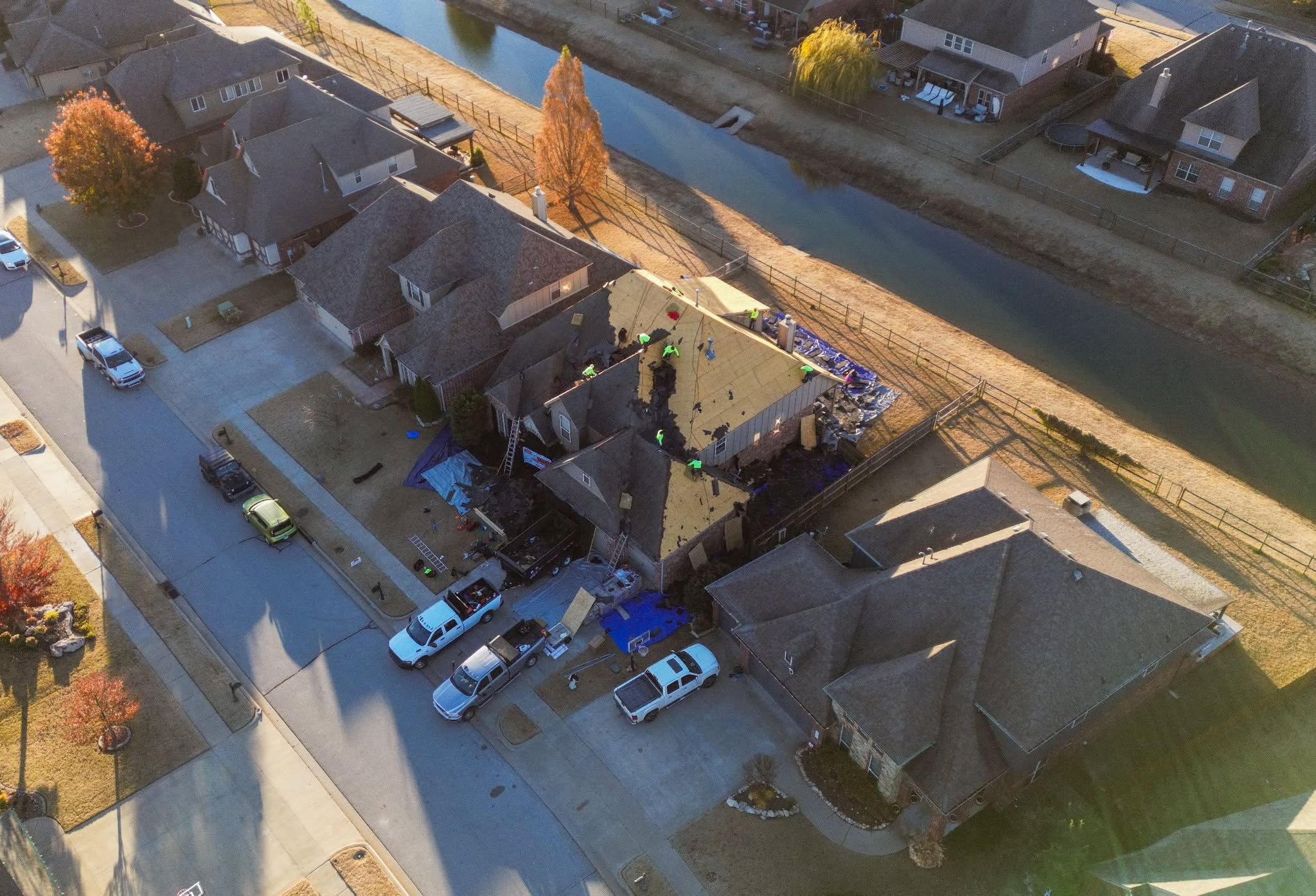 Before - Broken Arrow Ranch Roof