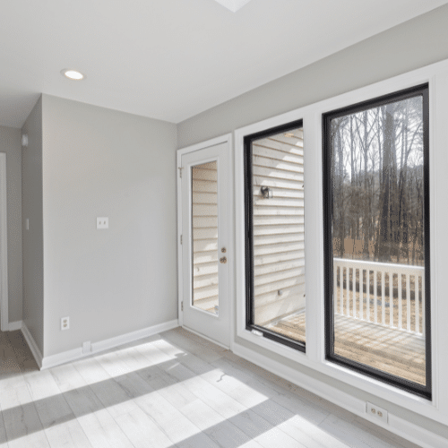 Residential window installation