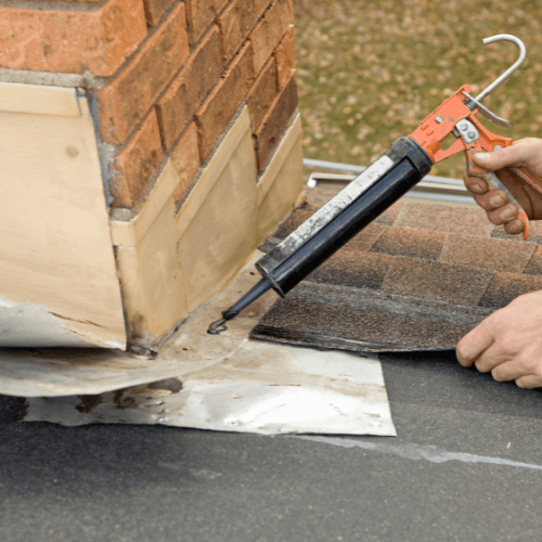 Roof flashing repair and replacement services
