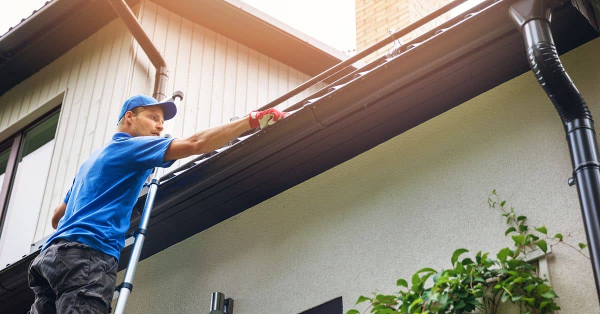 Residential roofing services and rain gutter inspections