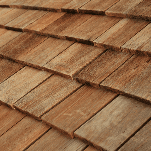 Woodshake roofing system